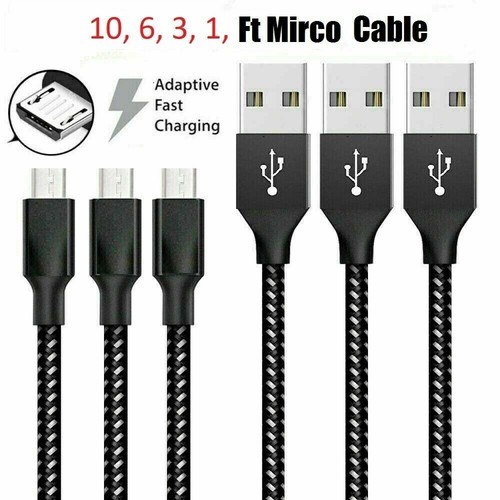 Lot 10ft micro usb - usb, 3.0